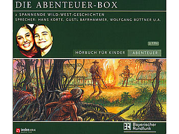 Die Abenteuer-Box: 2 spannende Wild-West-Geschichten - Hörbuch (3 CDs)