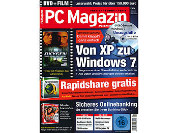 PC Magazin 01/11 mit Film Oxygen - Lebendig begraben, eiskalt erpresst