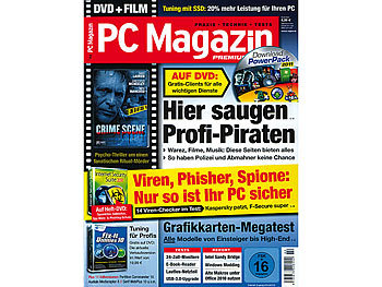 PC Magazin 02/11 mit Film "Crime Scene"