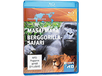Discovery Channel Masai Mara Nationalpark + Berggorilla-Safari (Blu-ray)