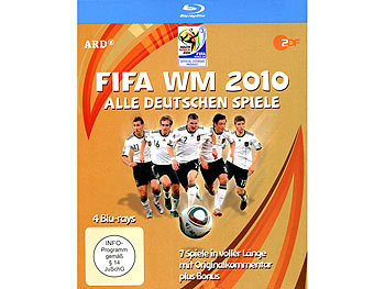 FIFA WM 2010 - Alle deutschen Spiele (4 Blu-rays)