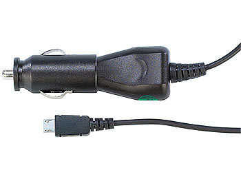 Callstel Kfz-Netzteil 12 V, mit Micro-USB-Ladebuchse (1000 mA)