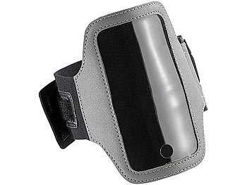 Sportarmband-Tasche: Xcase Reflektierende Sport-Armbandtasche für iPhone (bis 4/4s) & iPod touch