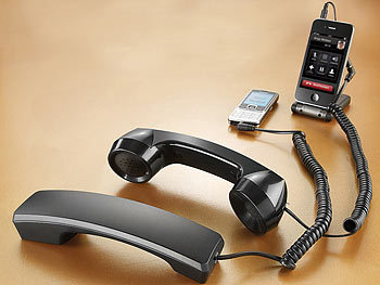 Callstel Telefonhörer "Klassisch", für iPhone, Nokia und SonyEricsson