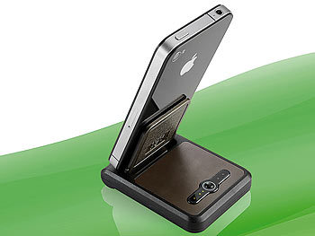 Callstel Mobile Powerbank-Dockingstation 2000 mAh für iPod/iPhone