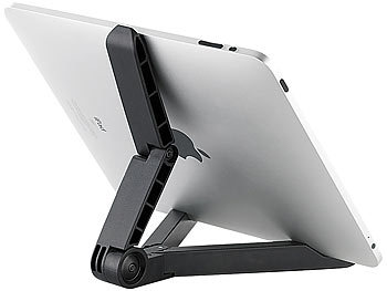 Callstel Reisefreundlicher Klappständer für iPad, Tablet-PC usw.