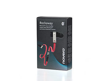 Novero Rockaway Stereo Bluetooth Headset, rot