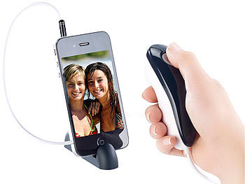 Callstel Kabel-Fernauslöser für die Kamera von iPhone & iPad