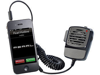 Callstel Lautsprecher im Walkie-Talkie-Design für Handys und iPhone