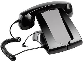 Callstel Retro-moderner Telefonständer für Handys & Smartphones