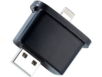 Callstel USB-Lade-Adapter für iPhone 5, iPad 4, mini, touch 5G