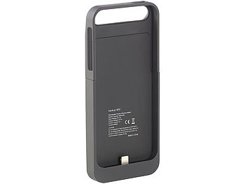Callstel Schutzcover mit 2000-mAh-Akku iPhone 5/5s/SE, Apple-zertifiziert