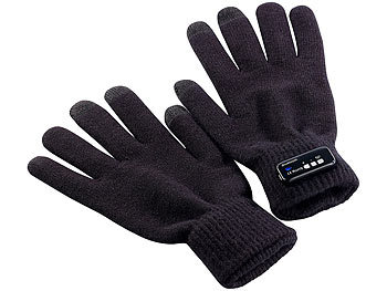 Callstel Freisprech-Handschuh Polyester mit Bluetooth, 1 Paar in Herrengröße