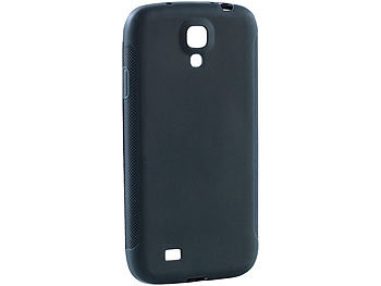 Xcase Silikon-Schutzhülle für Samsung Galaxy S4, schwarz