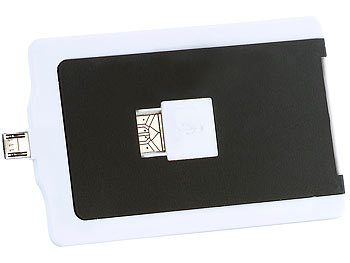 PEARL Micro-USB-Lade- und -Datenkabel im Scheckkartenformat
