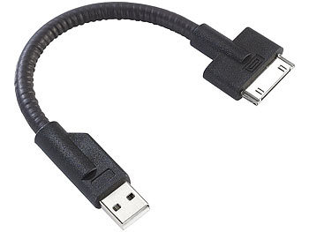 Callstel USB-Schwanenhals Daten- und Ladekabel USB zu Dock Connector