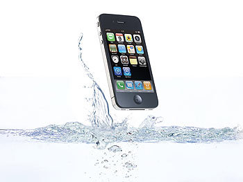 Handy-Rettungsbeutel: PEARL 2er-Set Smartphone-& Handy-Rettungspaket zur Wasserschaden-Soforthilfe