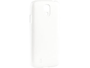 Callstel Dual-SIM-Adapter mit passgenauem Samsung Galaxy S4 Back-Cover