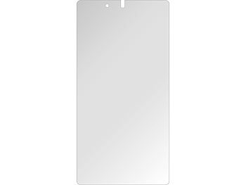 simvalley Mobile Displayschutzfolie für Smartphone SP-142
