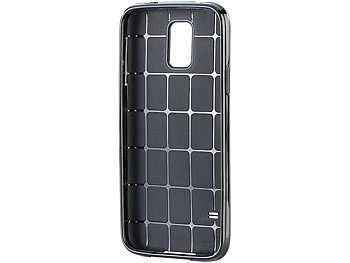 Xcase Silikon-Schutzhülle für Samsung Galaxy S5, schwarz