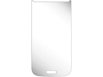 Somikon Displayschutz Samsung Galaxy S4mini gehärtetes Echtglas, 9H