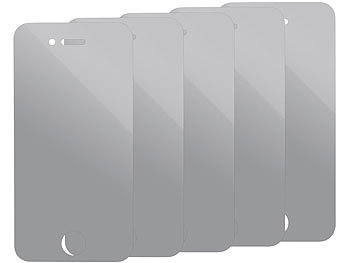 Somikon Displayschutzfolie für Apple iPhone 4, 4s, privacy (5er-Set)