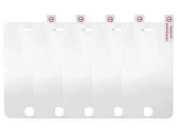 Somikon Spiegel-Display-Schutzfolie für iPhone 3G/3Gs (5er-Set)