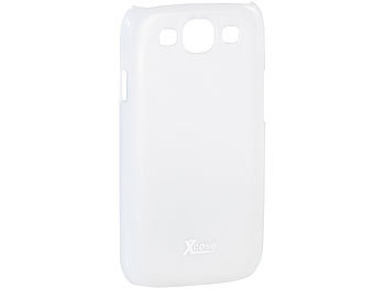 Xcase Ultradünnes Schutzcover für Samsung Galaxy S3 weiß, 0,3 mm