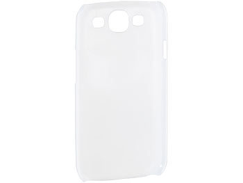 Xcase Ultradünnes Schutzcover für Samsung Galaxy S3 weiß, 0,3 mm