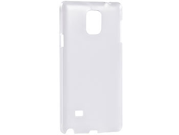 Xcase Ultradünnes Schutzcover für Samsung Galaxy Note 4, weiß, 0,8 mm