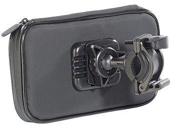 Xcase Lenker-Schutztasche mit Sichtfenster Velotasche für iPhone, Smartphone