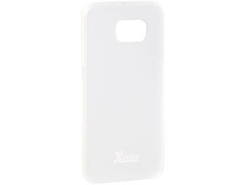 Xcase Ultradünnes Schutzcover für Samsung Galaxy S6 halbtransp. 0,3 mm