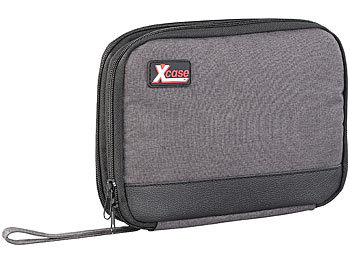 Xcase Elektronik- und Kabel-Organizer mit Fach für Tablet-PC bis 8" (20 cm)