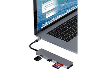 USB-Hub mit Kartenleser