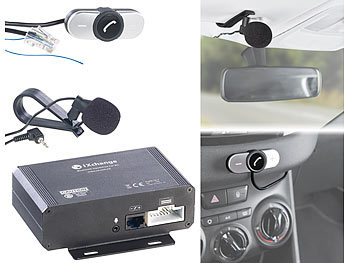 Auto Bluetooth: Callstel Autoradio-Freisprecher & Streaming-Empfänger, Bluetooth zum Nachrüsten
