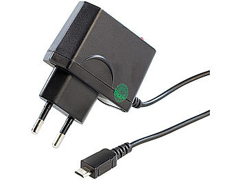 Reise-Ladegerät 100-230V für Handys mit Micro-USB Ladebuchse