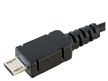 Reise-Ladegerät 100-230V für Handys mit Micro-USB Ladebuchse