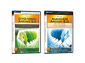 ASTRAGON Audio-CD Archiv 6 & DVD/Video Archiv 5