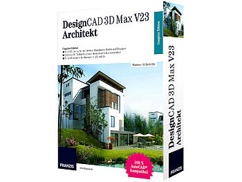 FRANZIS DesignCAD 3D Max V23 Complete Edition