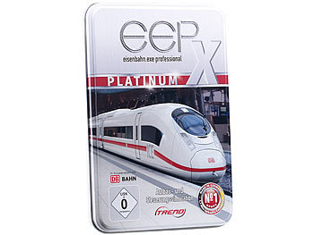 EEP Eisenbahn.exe 10 Platinum inkl. Add-Ons in Metall-Präsentbox