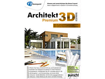 Avanquest Architekt 3D X7.6 Premium - 3D Haus & Gartenplaner