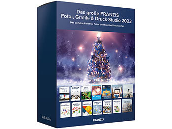 Drucksoftware: FRANZIS Das große FRANZIS Foto-, Grafik- und Druckstudio 2023