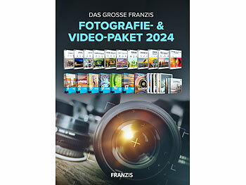 FRANZIS Das große FRANZIS Fotografie- & Video-Paket 2024