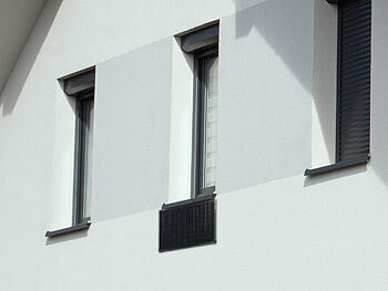 Fenster Solaranlage