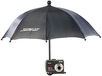 Somikon Regen- und Sonnenschirm für Digitalkameras