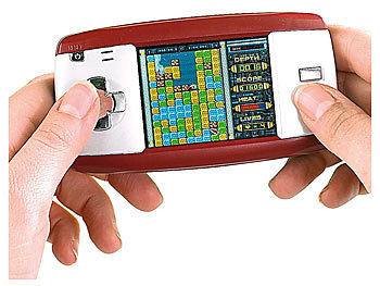 MGT Pocket-Spielkonsole "Style" mit 12 vorinstallierten Spiele-Hits