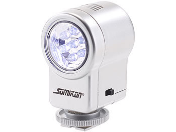Somikon LED-Leuchte für Foto- und Videoaufnahmen inkl. Schiene