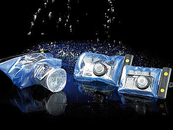 Unterwasser Kamera-Hüllen zum Kameras vor Regen schützen Unterwasserfotos