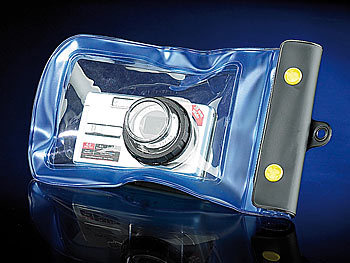 Somikon Unterwasser-Kameratasche M mit Objektivführung Ø 30 mm