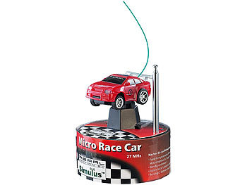 Simulus Funkferngesteuerter Micro Racing-Car 27/40 MHz, Action 2er-Set